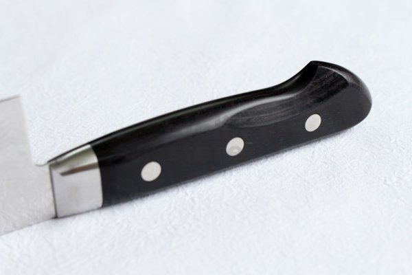 Photo8: Sakai Takayuki Mirror Polish Damascus 45 layer Gyuto knife 210mm