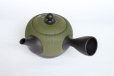 Photo9: Tokoname Japanese tea pot kyusu YT Shohou needle green 320ml