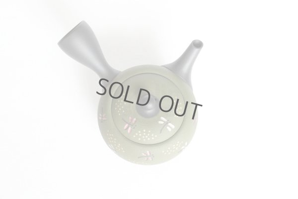 Photo8: Tokoname Japanese tea pot kyusu YT Shohou needle green 320ml