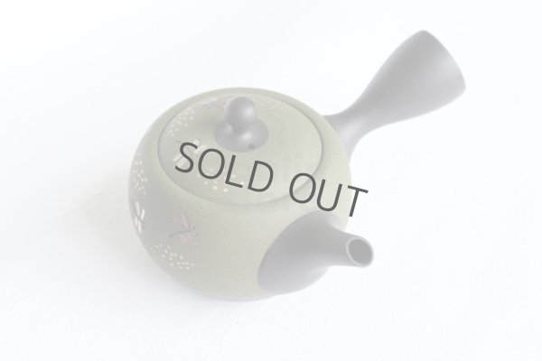 Photo7: Tokoname Japanese tea pot kyusu YT Shohou needle green 320ml