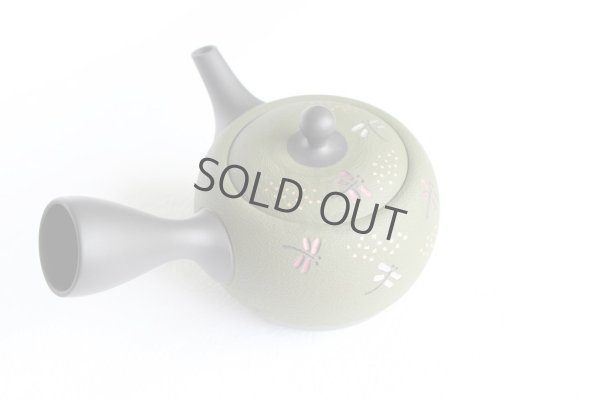 Photo5: Tokoname Japanese tea pot kyusu YT Shohou needle green 320ml