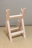 Photo8: Japanese wooden knife stand display holder tower rack for six knives