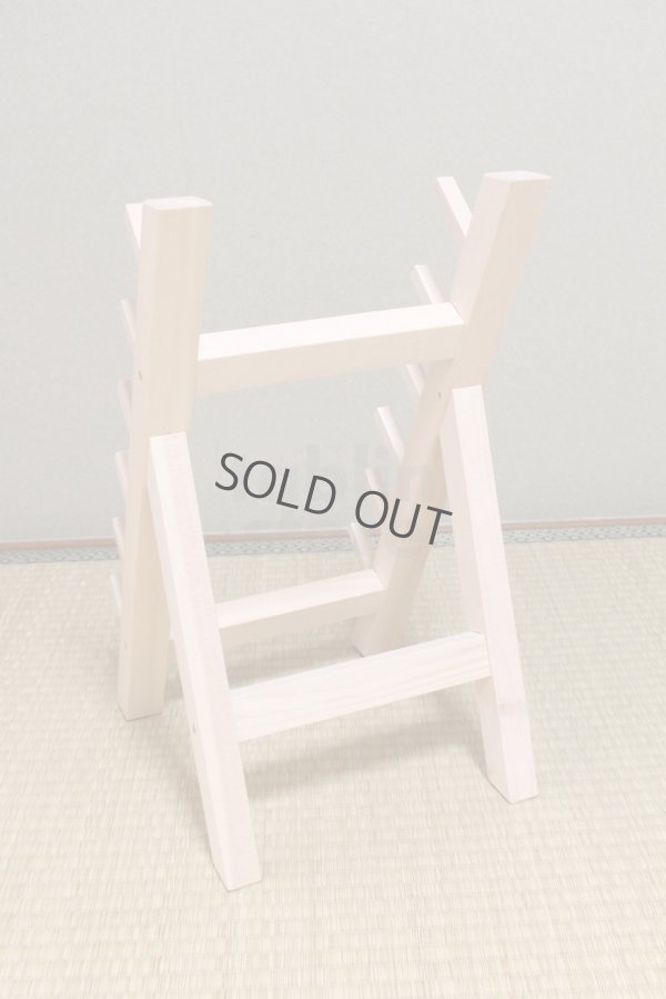 Photo8: Japanese wooden knife stand display holder tower rack for six knives