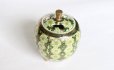 Photo7: Kutani Porcelain Japanese incense burner Kikuzume chrysanth H10cm