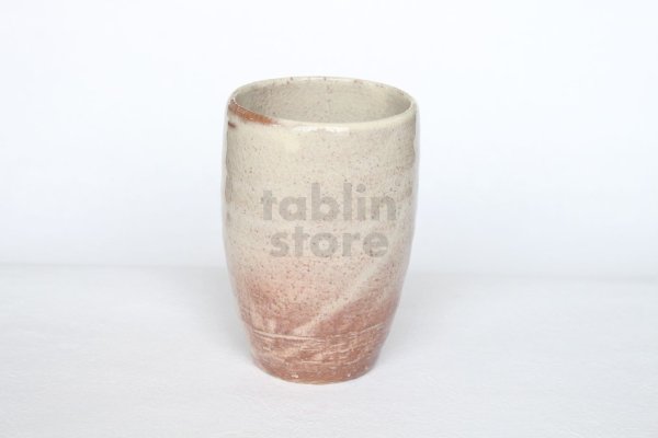 Photo9: Hagi Senryuzan climbing kiln Japanese pottery tumbler yohen ekubo set of 2