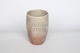 Photo1: Hagi Senryuzan climbing kiln Japanese pottery tumbler yohen ekubo set of 2 (1)