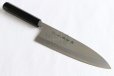 Photo11: SAKAI TAKAYUKI Japanese knife Aonikou Yasuki Blue-2 Steel Ebony wood Deba knife