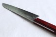 Photo4: Shigeki Tanaka VG10 17 layer Damascus Hand forged Santoku knife 165mm