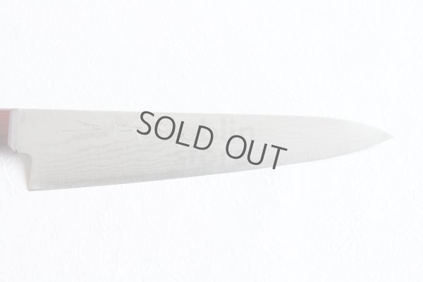 Photo5: Shigeki Tanaka VG10 17 layer Damascus Hand forged Petty knife 150mm