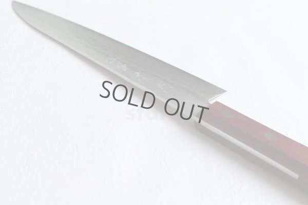 Photo3: Shigeki Tanaka VG10 17 layer Damascus Hand forged Chef Gyuto knife 180mm