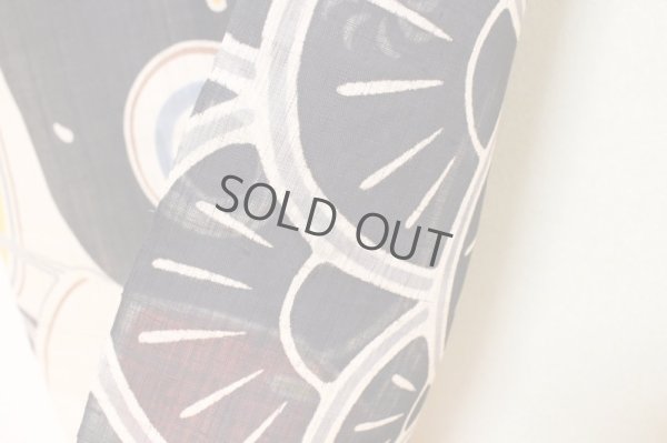 Photo6: Noren Japanese Doorway Curtain waza kyoto Couple carps 88 x 150 cm