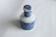 Photo10: Arita porcelain Japanese soy sauce pot bottle tako karakusa blue 200ml