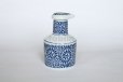 Photo5: Arita porcelain Japanese soy sauce pot bottle tako karakusa blue 200ml
