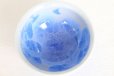 Photo7: Kiyomizu porcelain Japanese sake guinomi crystal-glaze blue set of 2