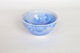 Photo5: Kiyomizu porcelain Japanese sake guinomi crystal-glaze blue set of 2