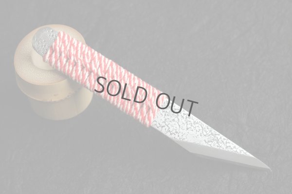 Photo3: Ibuki Kiridashi knife Japanese kogatana Woodworking Tsukamaki white 2 steel