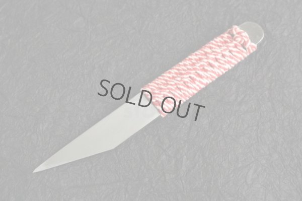 Photo7: Ibuki Kiridashi knife Japanese kogatana Woodworking Tsukamaki white 2 steel