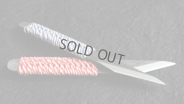 Photo14: Ibuki Kiridashi knife Japanese kogatana Woodworking Tsukamaki white 2 steel