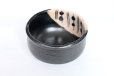 Photo5: Mino ware Japanese pottery matcha chawan tea bowl toga kuro oribe furu