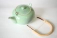 Photo6: Arita Porcelain sd Dobin Japanese tea pot sagano light green 650ml 
