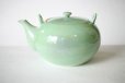 Photo4: Arita Porcelain sd Dobin Japanese tea pot sagano light green 650ml 