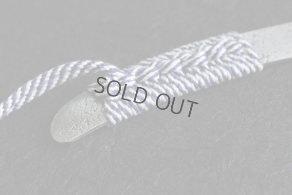 Photo4: Ibuki Kiridashi knife Japanese kogatana Woodworking graft Tsukamaki Blue 2 steel