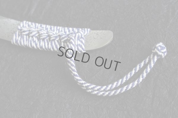 Photo3: Ibuki Kiridashi knife Japanese kogatana Woodworking graft Tsukamaki Blue 2 steel