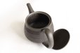 Photo7:  Tokoname Japanese tea pot Hokuryu ceramic tea strainer sendan black 280ml