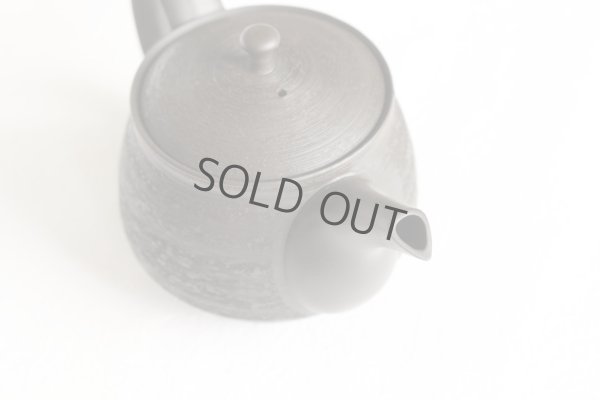 Photo5:  Tokoname Japanese tea pot Hokuryu ceramic tea strainer sendan black 280ml