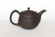 Photo4:  Tokoname Japanese tea pot Hokuryu ceramic tea strainer sendan black 280ml