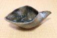 Photo11: Ikebana Suiban Vase Shigaraki Japanese pottery blue-yohen henkei kaki W31.5cm (11)