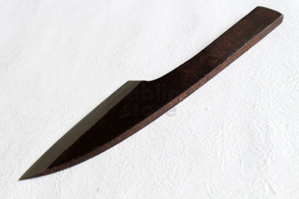 Photo5: SAKAI TAKAYUKI Japanese knife Yasuki white steel shime kiridashi katana 95mm  