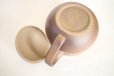 Photo7: Shikou tea pot Japanese Fujiso pottery banko Yakishime 280 ml