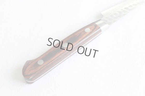 Photo6: SAKAI TAKAYUKI Hammered Damascus 17 Layers VG10 Petty paring knife 80mm