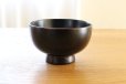 Photo9: Japanese Echizen Urushi lacquer soup bowl wan tamari Shoichi Hatanaka D119mm