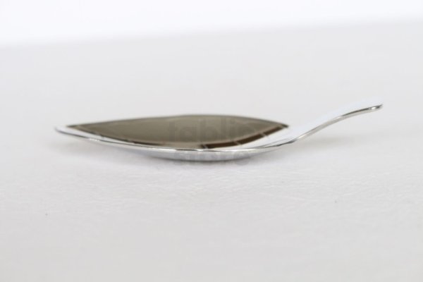 Photo2: Japanese green tea leaves spoon leaf stainless 8cm