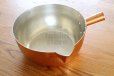 Photo9: Copper Yukihira Pan nabe Japanese lipped deep pot hammered for professional