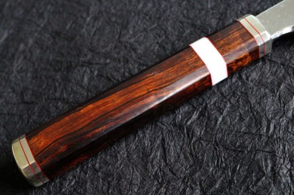 Photo8:  Shiden SAKAI TAKAYUKI silver-3 steel Kiritsuke Kengata yanagiba any size