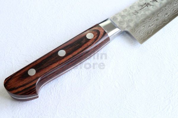 Photo5: SAKAI TAKAYUKI Hammered Damascus 17 Layers VG10 Chef Gyuto knife 180mm
