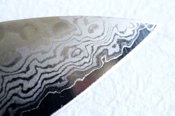 Photo4: SAKAI TAKAYUKI Hammered Damascus 17 Layers VG10 Chef Gyuto knife 180mm