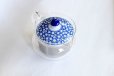 Photo6: Hasami Porcelain Glass Japanese tea pot milk S type strainer blue 375ml