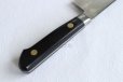 Photo4: Misono Sweeden Carbon Steel Japanese Knife FLOWER ENGRAVING Santoku any size