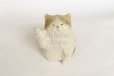 Photo12: Maneki neko lucky cat Shigaraki pottery Japanese doll L H10.5cm