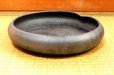 Photo1: Ikebana Suiban Vase Shigaraki Japanese pottery Round dimple D 30cm (1)
