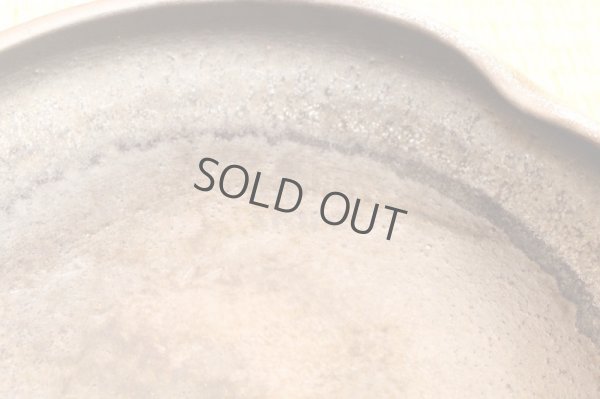 Photo5: Ikebana Suiban Vase Shigaraki Japanese pottery Round dimple D 30cm