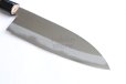 Photo8: Daisuke Nishida hand forged white 1 steel Polished wa Petty knife 150mm