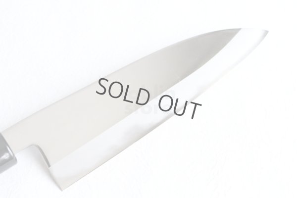 Photo3: Daisuke Nishida hand forged white 1 steel Polished wa Petty knife 150mm