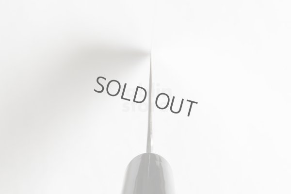 Photo8: Daisuke Nishida hand forged white 1 steel Polished Nakiri knife 175mm