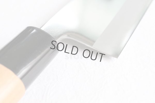 Photo9: Daisuke Nishida hand forged white 1 steel Polished funayuki Gyuto knife 180mm