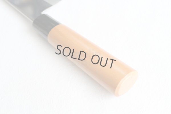 Photo5: Daisuke Nishida hand forged white 1 steel Polished funayuki Gyuto knife 180mm